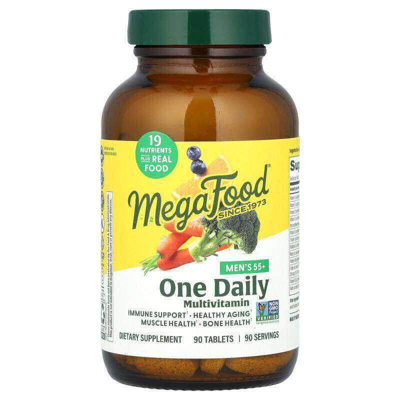 MegaFood,男性 55 岁以上每日一片维持肌肉和骨骼健康