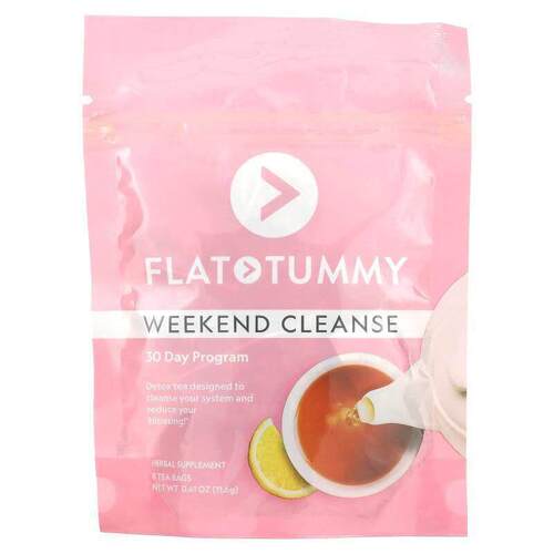 Flat Tummy,Weekend Cleanse，8 茶包，0.41 盎司（11.6 克）