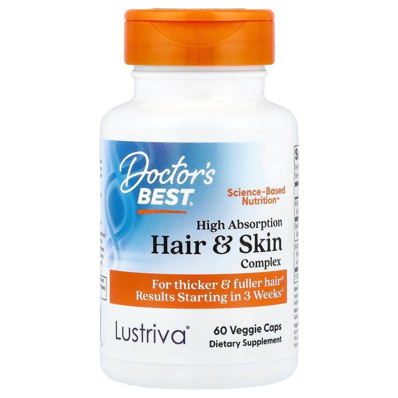 Doctor's Best,Hair & Skin Complex, 60 Veggie Caps