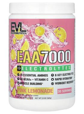 EVL,EAA 7000 + 电解质，粉色柠檬水味，13 盎司（369 克）