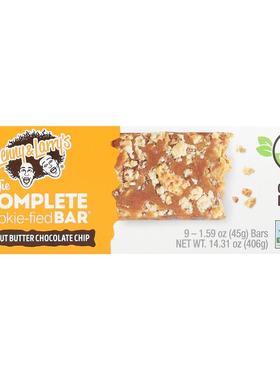 Lenny & Larry's,Complete Cookie-fied 棒，花生酱巧克力碎，9