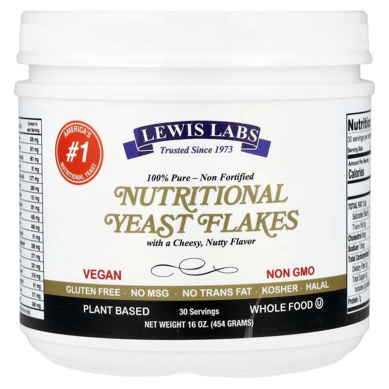 Lewis Labs,营养酵母片，16 盎司（454 克）