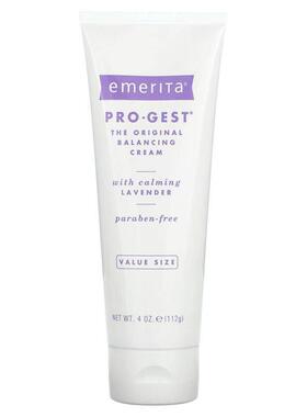 Emerita,Pro-Gest，原装平衡霜，含舒缓薰衣花草，4 盎司（112 克