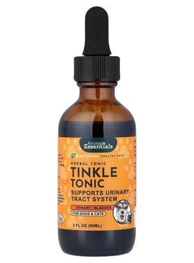 Animal Essentials,Tinkle Tonic，猫狗专用，2 液量盎司（60 毫