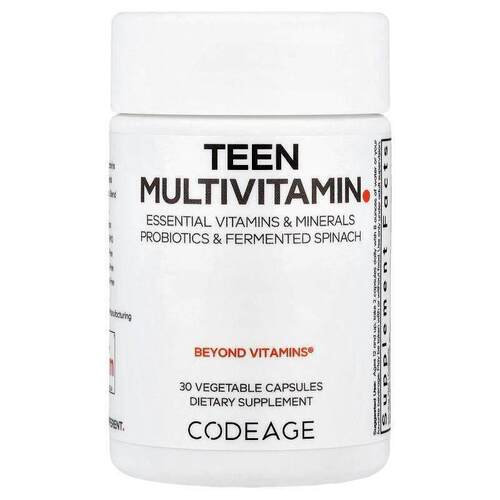 Codeage,青少年多维生素素食胶囊，30 粒