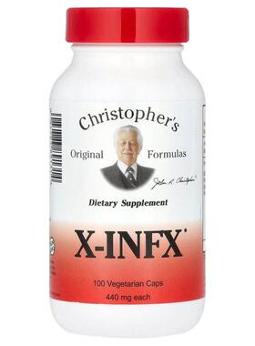 Christopher's Original Formulas,X-INFX，440 毫克，100 粒素食