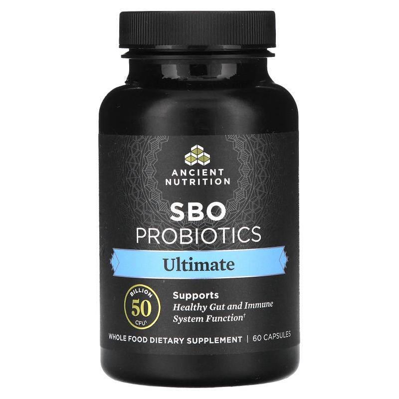 Ancient Nutrition,SBO 益生菌,高级,500 亿 CFU,60 粒胶囊