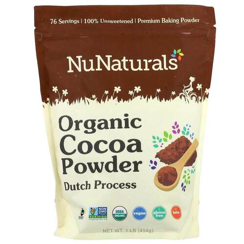 NuNaturals,有机可可粉