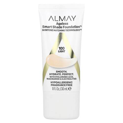 Almay,智选粉底，100 浅色，1 液量盎司（30 毫升）