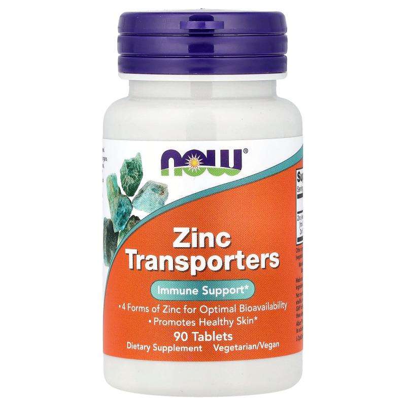 诺奥,Zinc Transporters, 90 Tablets (22 mg per Tablet)
