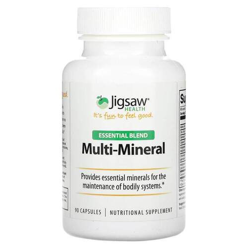 Jigsaw Health,Essential Blend，多矿物质，90 粒胶囊