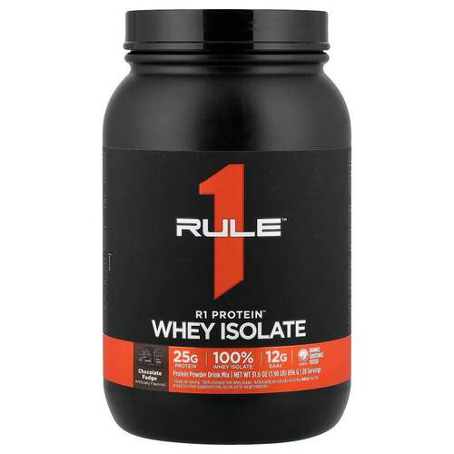 Rule One Proteins,R1 蛋白质粉混合饮品，巧克力软糖味，1.98 磅