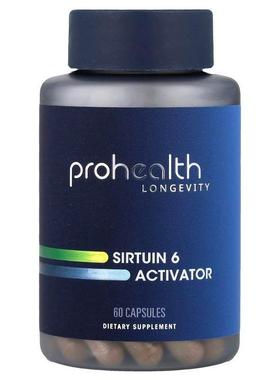 ProHealth Longevity,Sirtuin 6 启动剂，60 粒胶囊