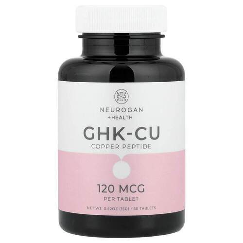 Neurogan Health,铜肽 GHK-CU，120 微克，60 片，0.52 盎司（15