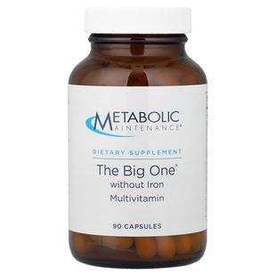 Big The One 无铁复合维生素 粒胶囊 Metabolic Maintenance