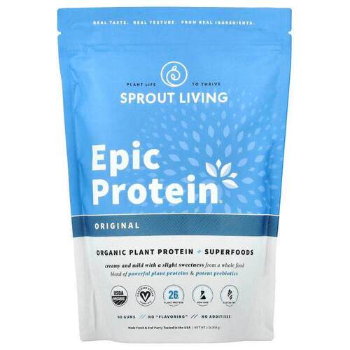 Sprout Living,Epic 蛋白系列有机植物蛋白 + SUPER FOODS，原味1