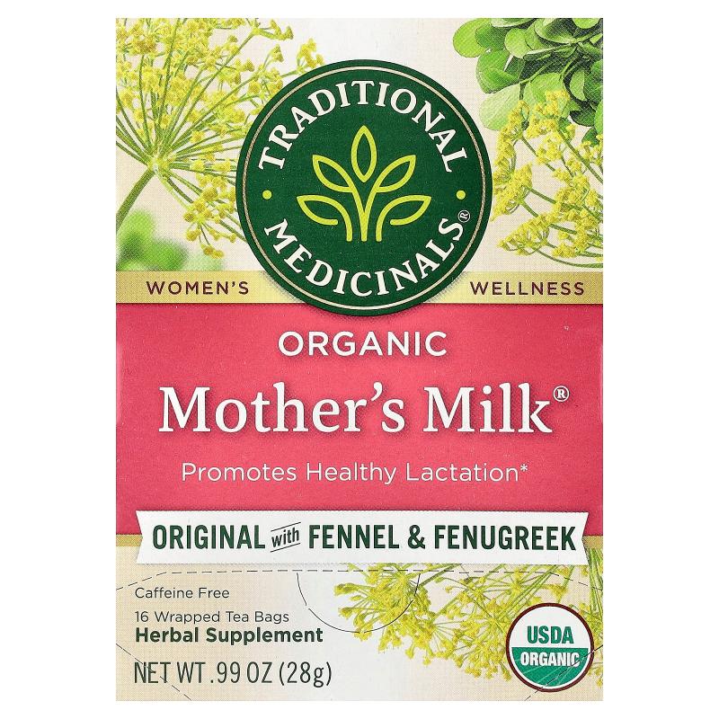 Traditional Medicinals,Organic Mother's Milk®，原初茴香/胡芦