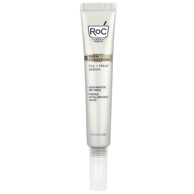 洛克,Derm Correxion®,填充 + 护理精华,高级视黄醇和三倍透明