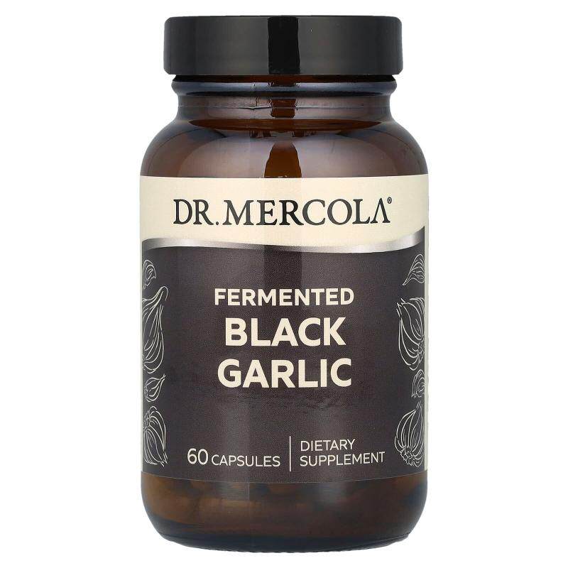 Dr. Mercola/Mercola博士发酵黑蒜胶囊大蒜补充剂书房舒心好时光