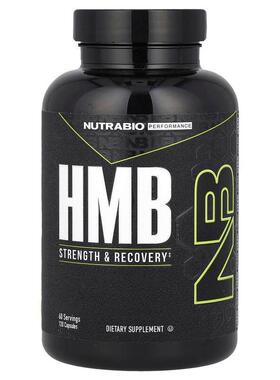 Nutrabio Labs,表现，HMB，1000 毫克，120 粒胶囊（每粒胶囊 500