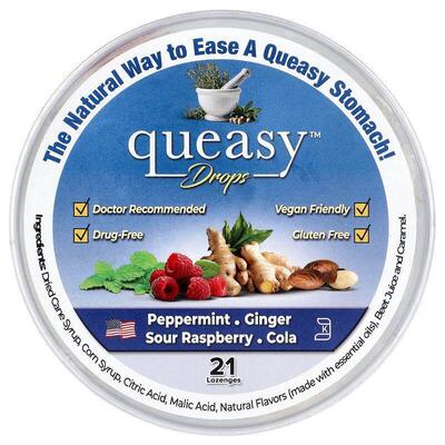 Preggie,Queasy Drops®，什锦口味，21 片