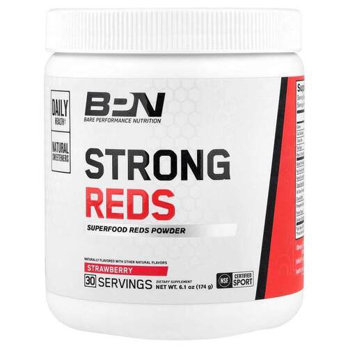 BPN,Strong Reds，草莓味，6.1 盎司（174 克）