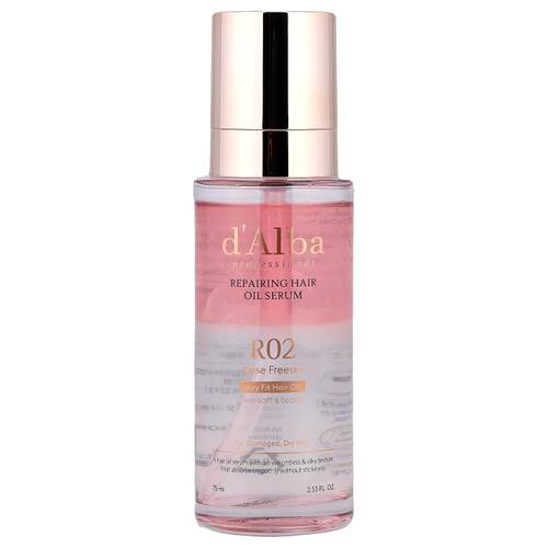 d'Alba,Professional, Repairing Hair Oil Serum, For Damaged,