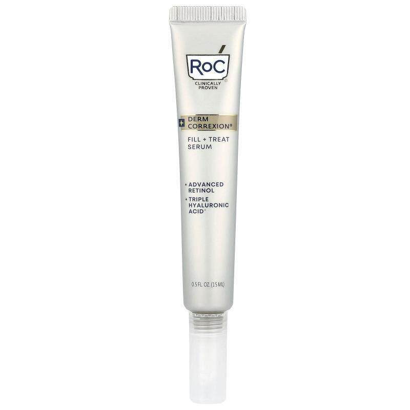 洛克,Derm Correxion®,填充 + 护理精华,高级视黄醇和三倍透明