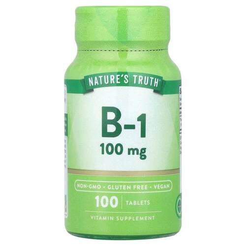 Nature's Truth,维生素 B-1，100 毫克，100 片