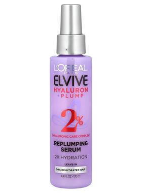 欧莱雅,Elvive，Hyaluron + Pump，丰盈精华，适用于干性脱水发质