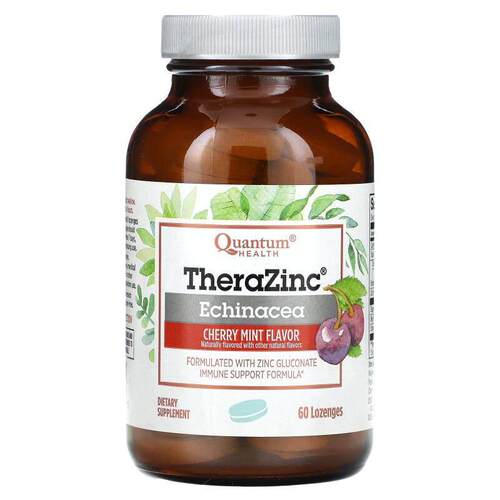 Quantum Health,TheraZinc，松果菊、樱桃薄荷，60 片