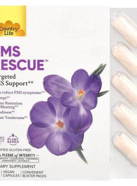乡村生活,PMS Rescue™，有助于舒缓 PMS 生理期前综合征，60 粒全