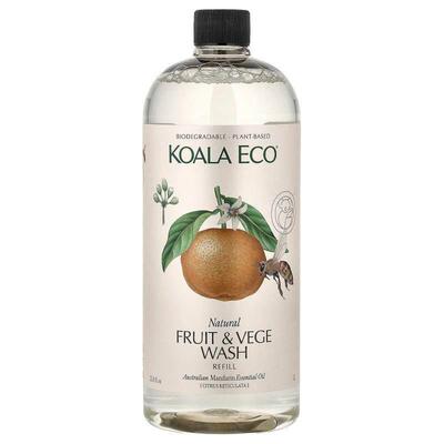 Koala Eco,Natural Fruit & Vege Wash, Refill, Australian