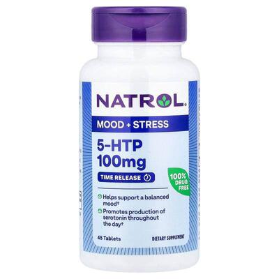 Natrol,5-HTP，缓释，100 毫克，45 片