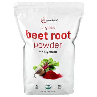 Micro Ingredients,Organic Beet Root Powder, 4 lb (1.81 kg)