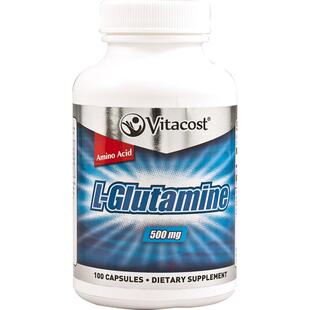 Vitacost,L-Glutamine, 500 mg, 100 Capsules