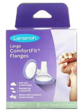 兰思诺,ComfortFit Flanges，大号，各有 2 个大号法兰（30.5 毫