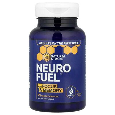 Natural Stacks,Neuro Fuel™，75 粒全素胶囊