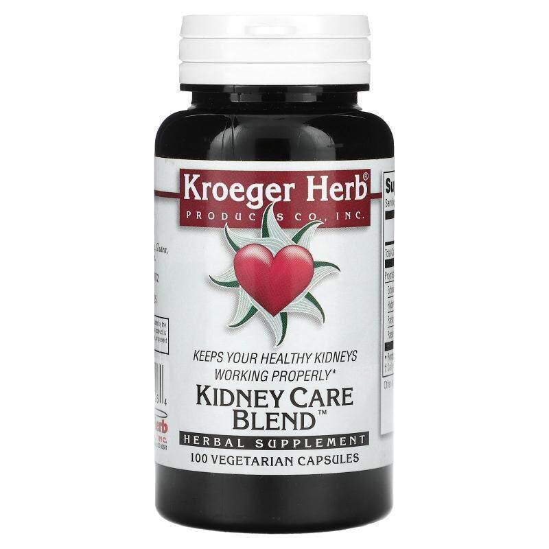 Kroeger Herb Co,肾脏护理混合配方，100 粒素食胶囊
