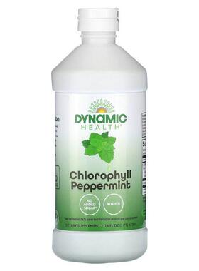 Dynamic Health,叶绿素，薄荷，16 液量盎司（473 毫升）