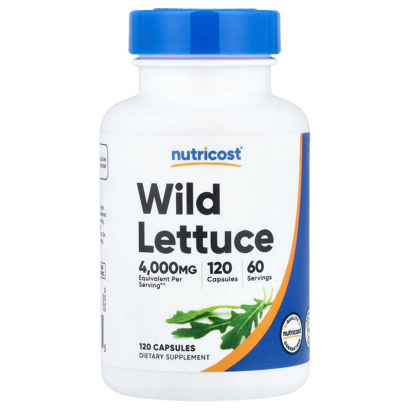 Nutricost,Wild Lettuce, 120 Capsules (80 mg per Capsule)