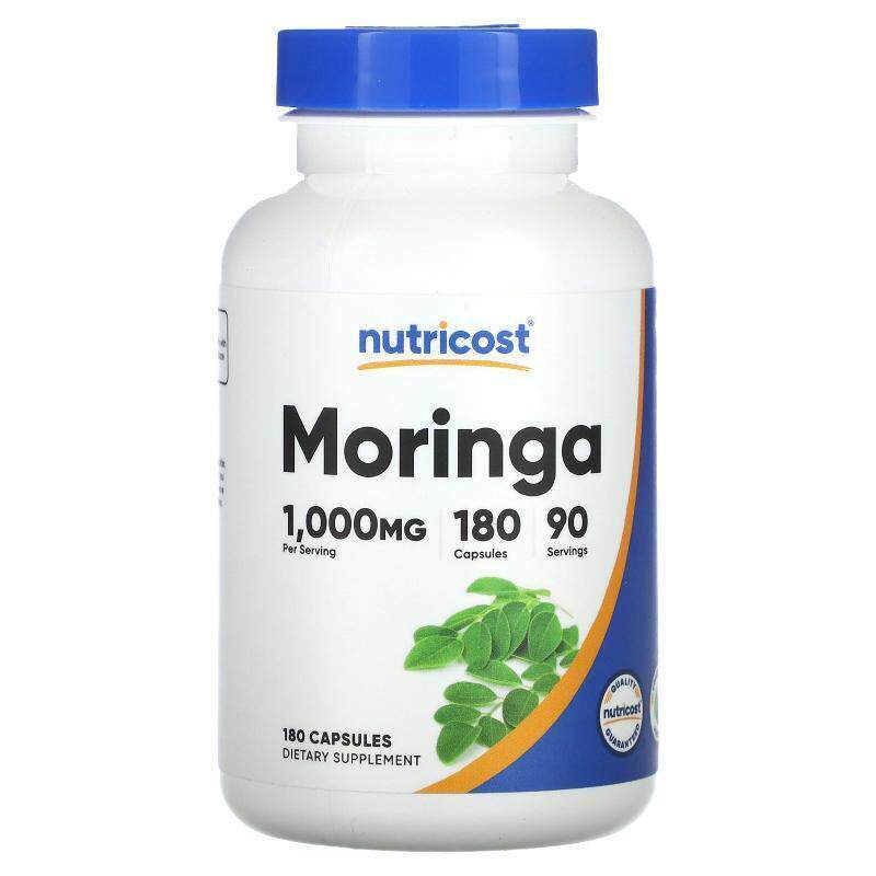 Nutricost,辣木,1000 毫克,180 粒胶囊(每粒胶囊 500 毫克)