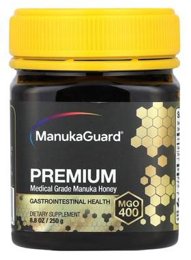 ManukaGuard,Pharmaceutical Grade麦卢卡蜂蜜，MGO 400，8.8 盎2