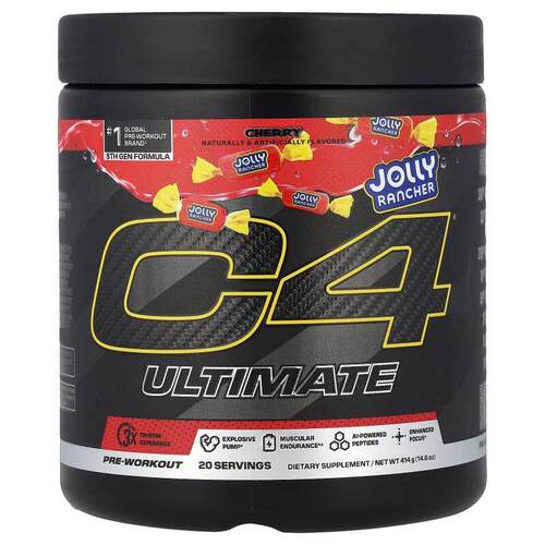 C4 / Cellucor, Pre-Workout, Jolly Rancher Cherry