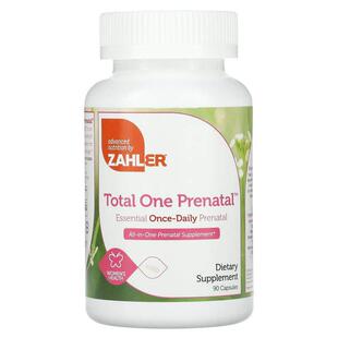 Zahler 粒 产前每日一次必需胶囊 Prenatal Total One