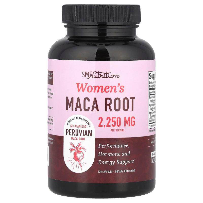 SMNutrition,女性用玛卡根,120 粒胶囊