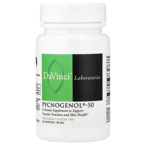 DaVinci Laboratories,Pycnogenol-50，50 毫克，30 粒胶囊