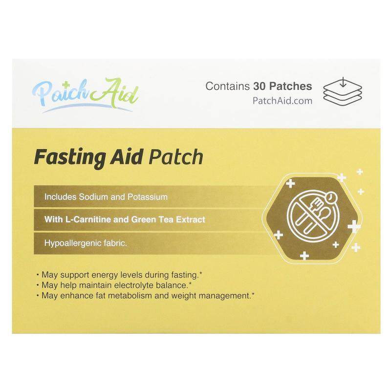 PatchAid,禁食辅助贴片，30 片