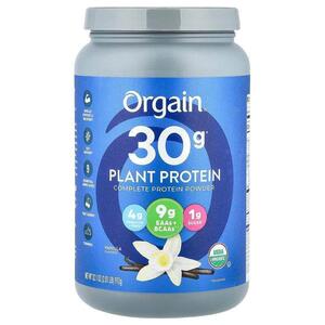 Orgain,多面植物蛋白质粉，香草味