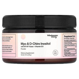 Wholesome Story,Myo 和 D-手性肌醇,含 MTHF 叶酸 + 维生素 D3